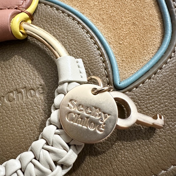 SEE BY CHLOE HANA BAG (NOT MINI) COCONUT BROWN (rare) - Picture 4 of 16